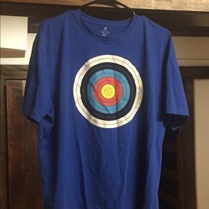 Blue Target Tee